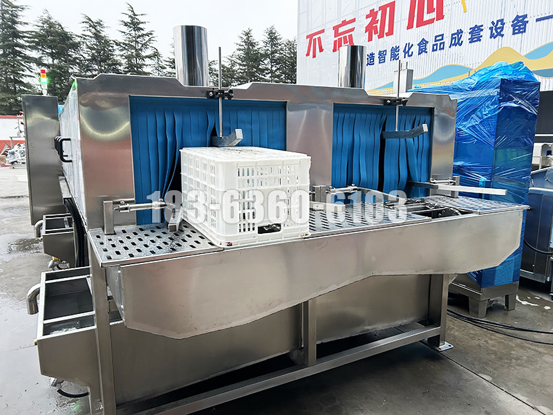 双通道容器清洗机  产量翻倍