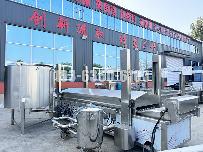 薯条油炸线 提供工艺