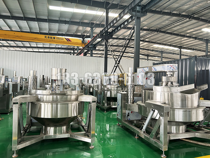 全自动酱料炒锅，支持多种加热方式